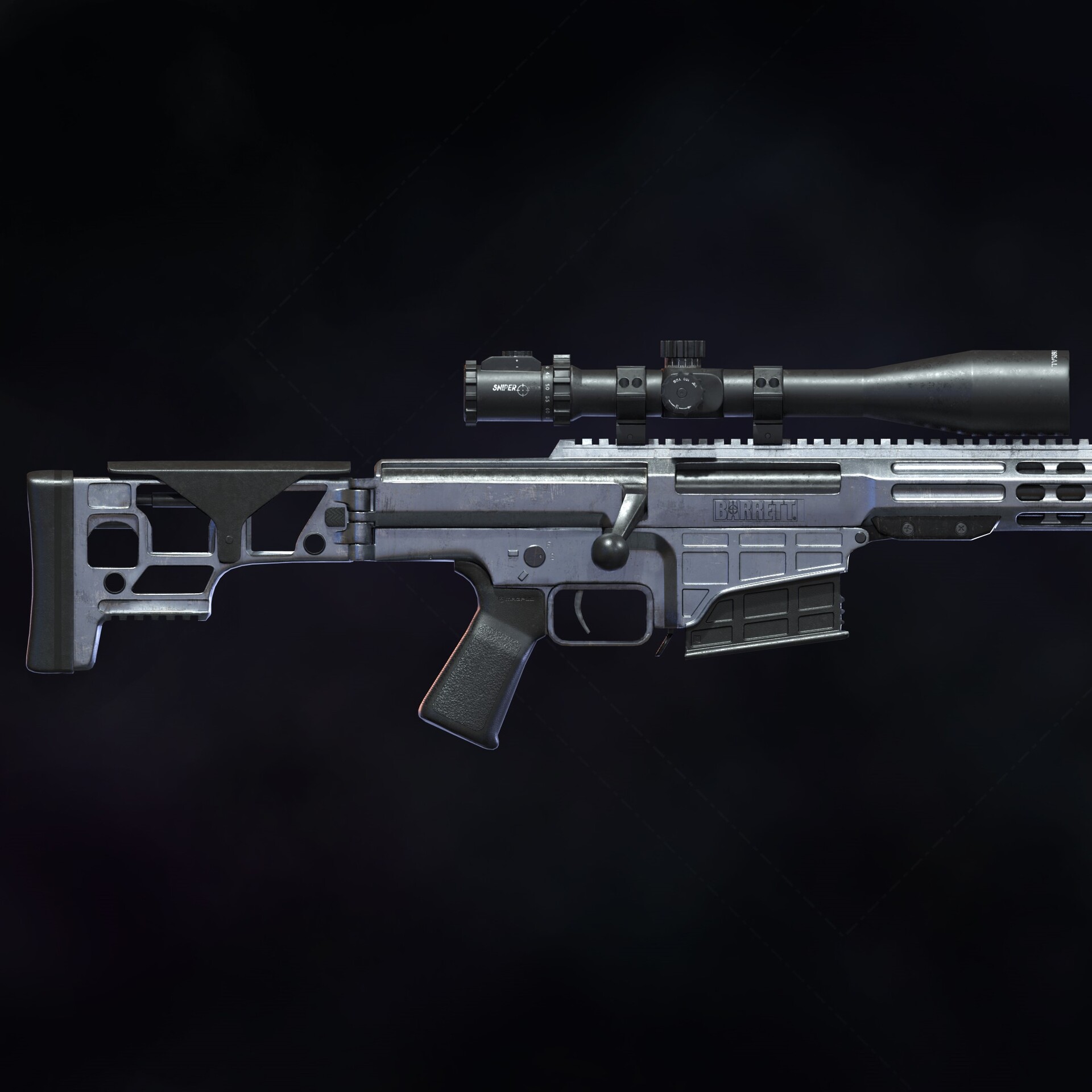 ArtStation - Barrett MRAD