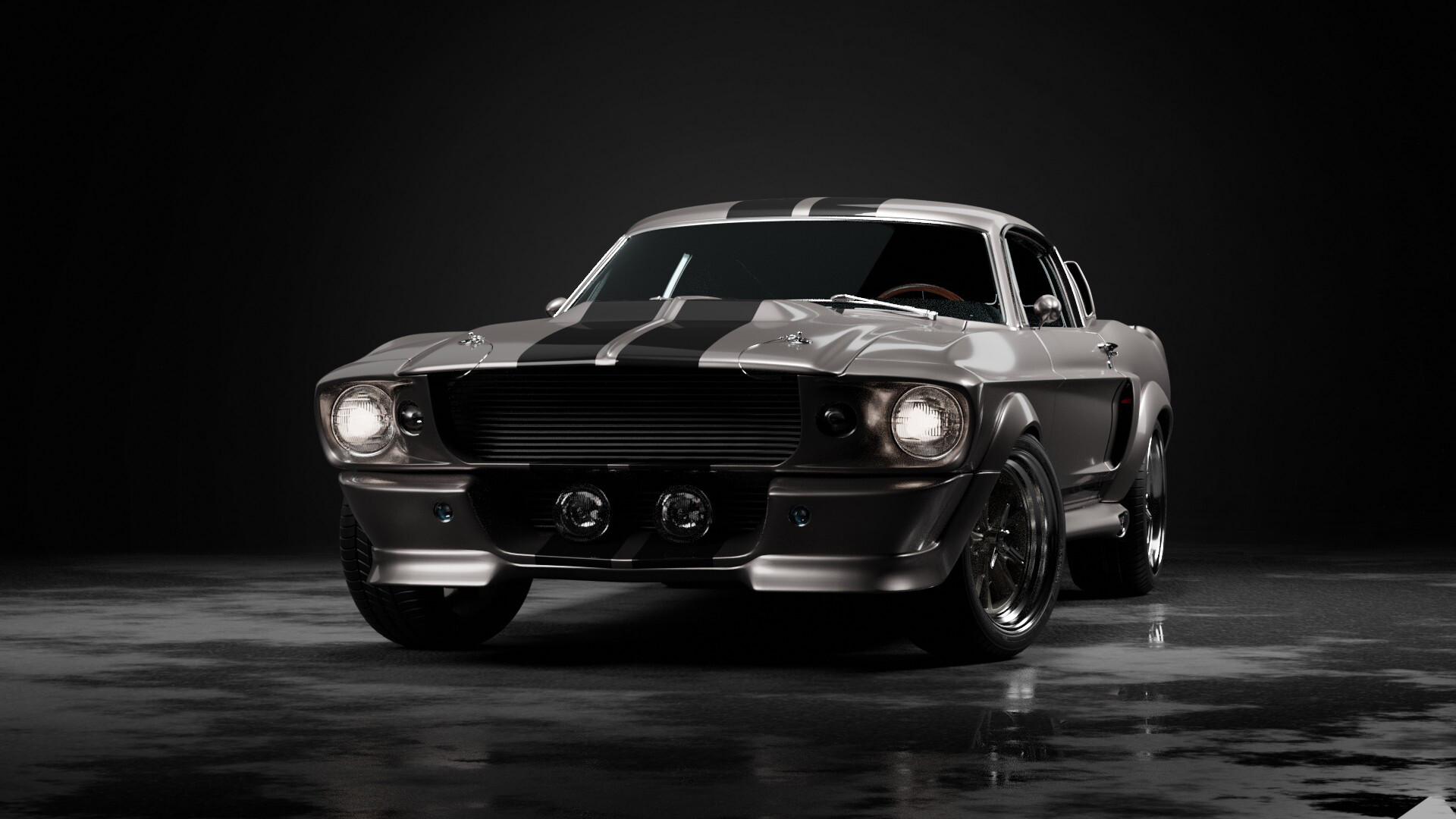 ArtStation - Ford Mustang Shelby GT500