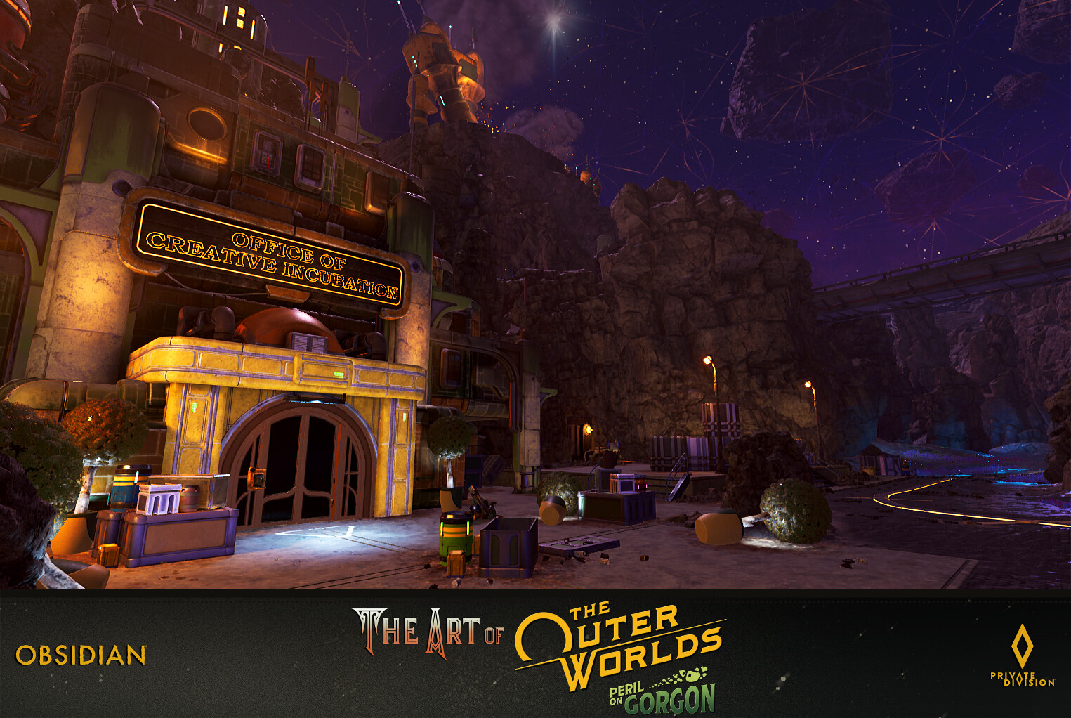 ArtStation - The Outer Worlds: Peril on Gorgon