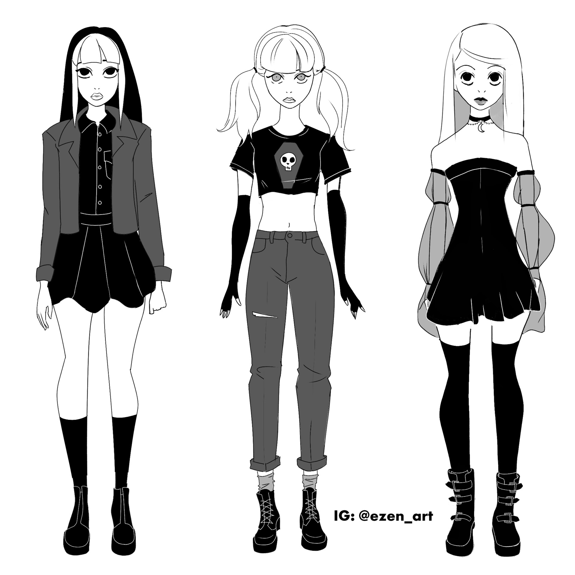 ArtStation - Outfit Iterations