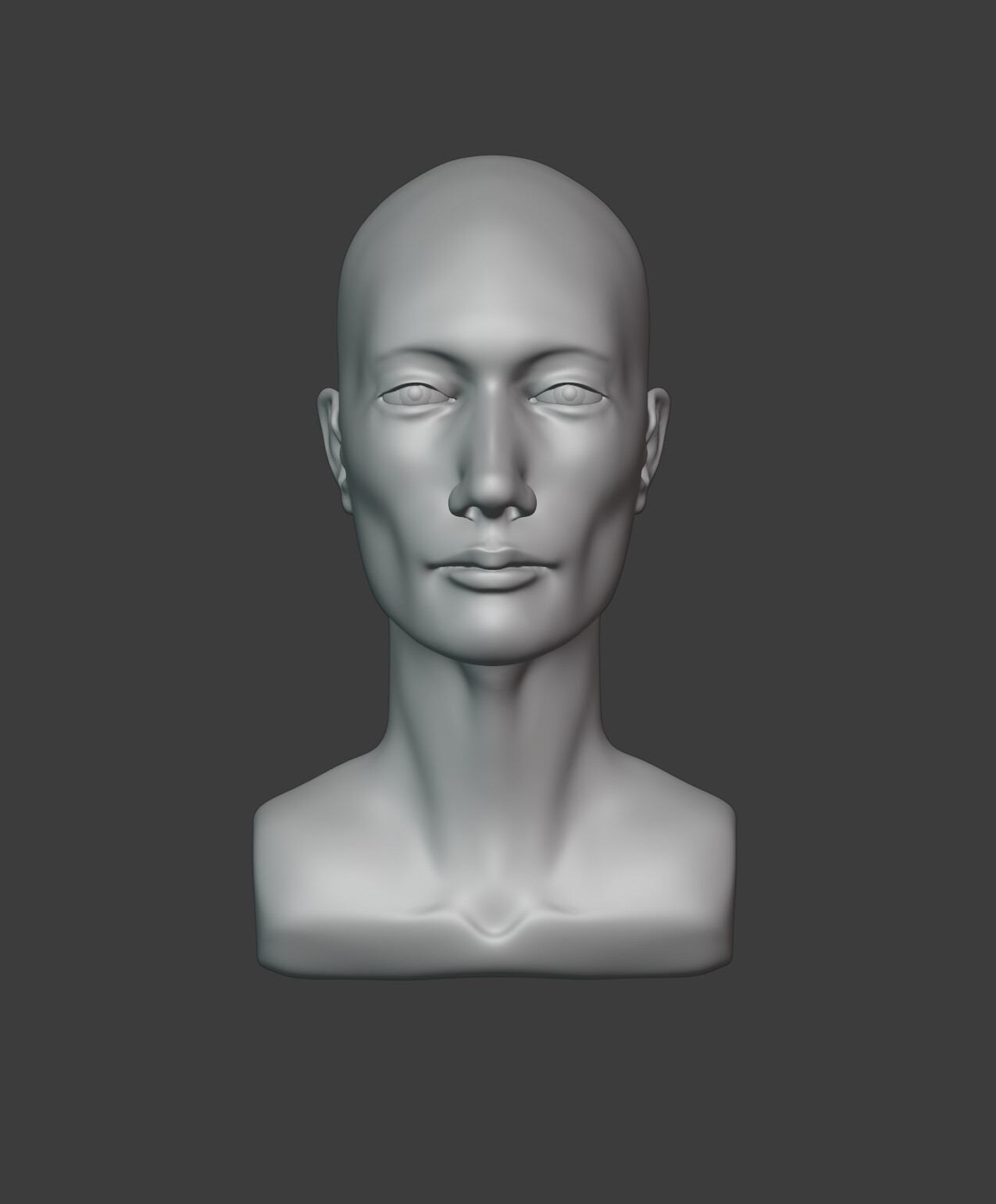 Artstation - Blender Practice 06   Face Sculpting (richard.ver)