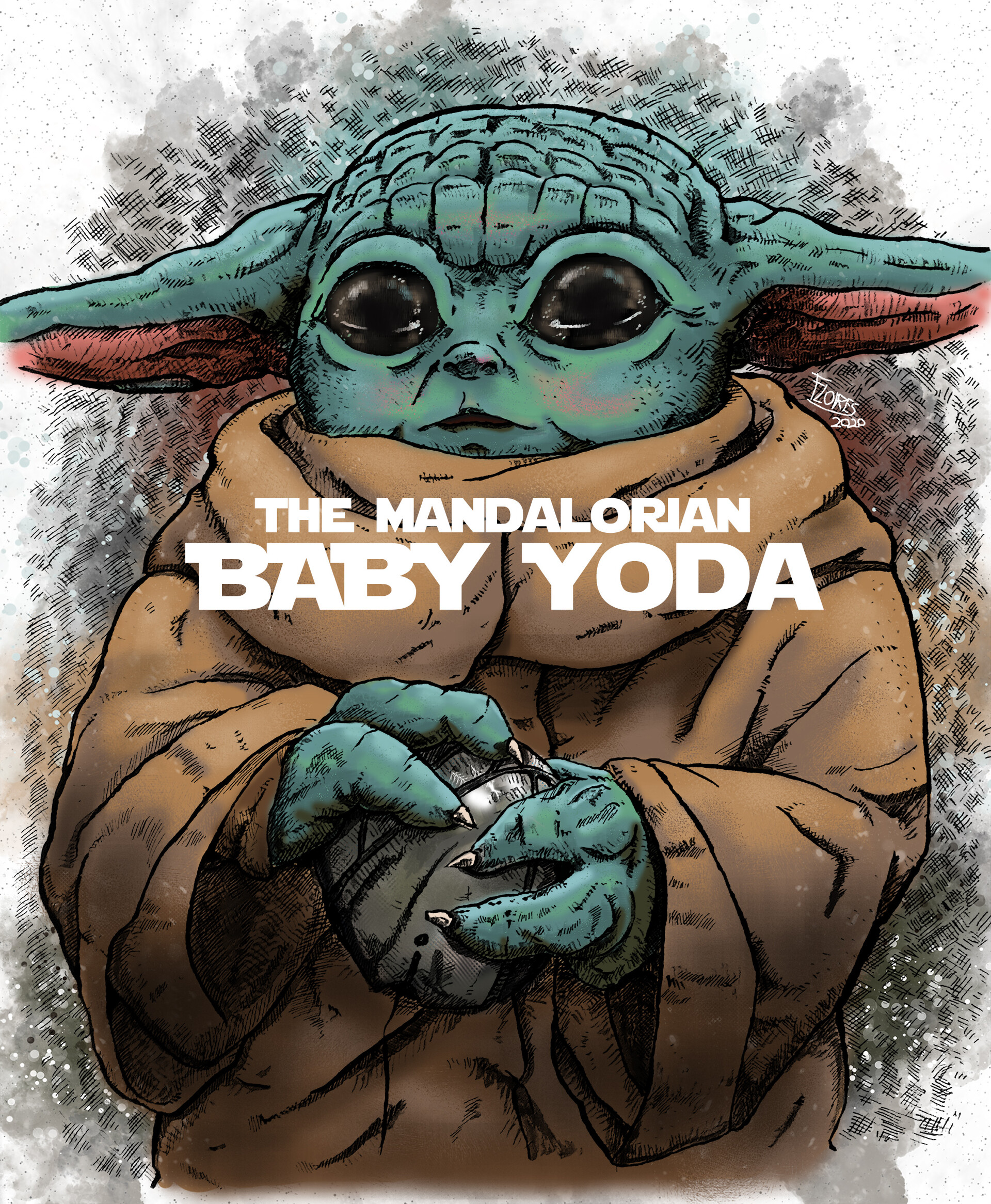 ArtStation - Baby Yoda Day