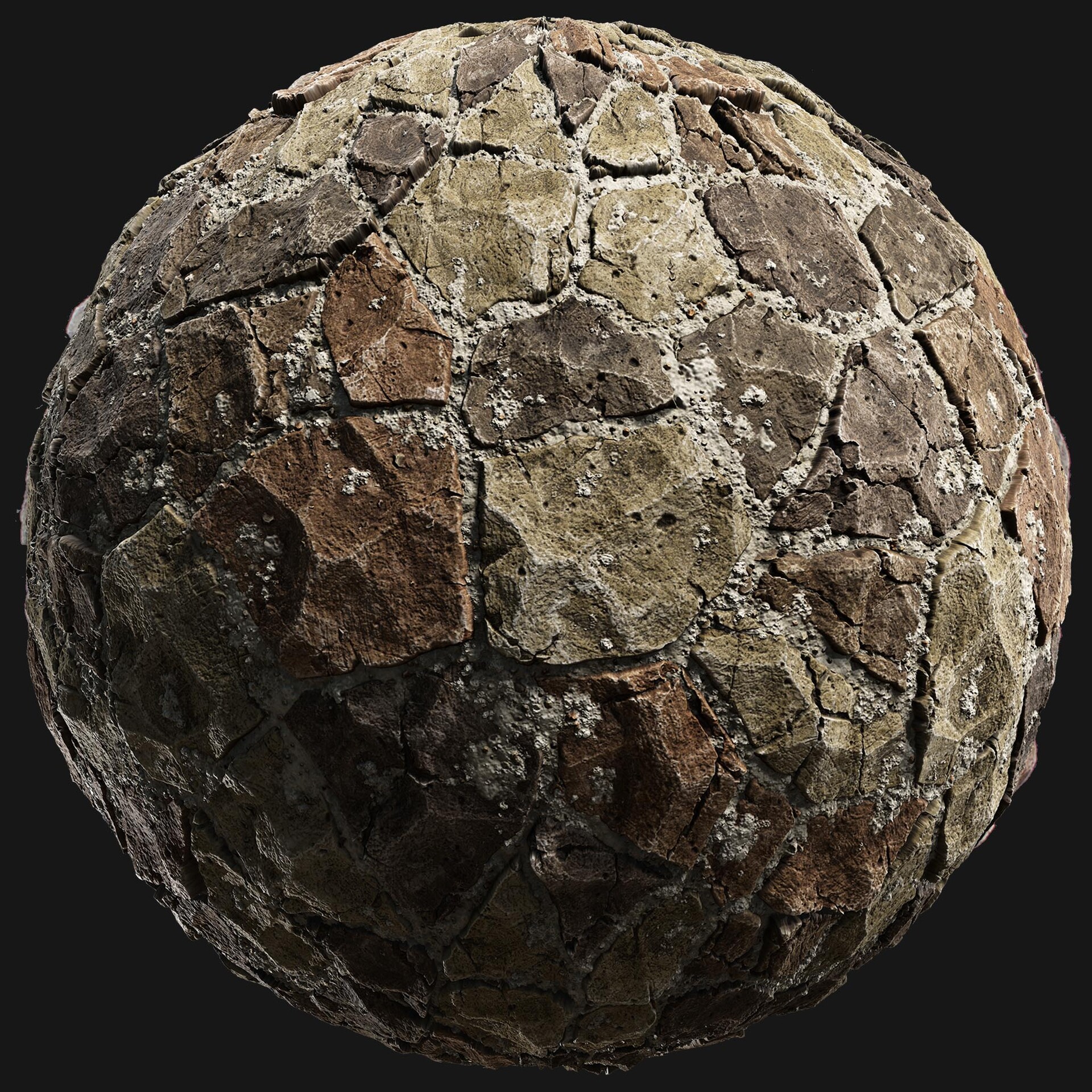 ArtStation - Stone Floor Material