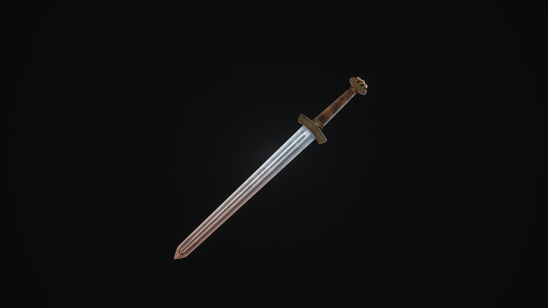 ArtStation - viking sword game ready