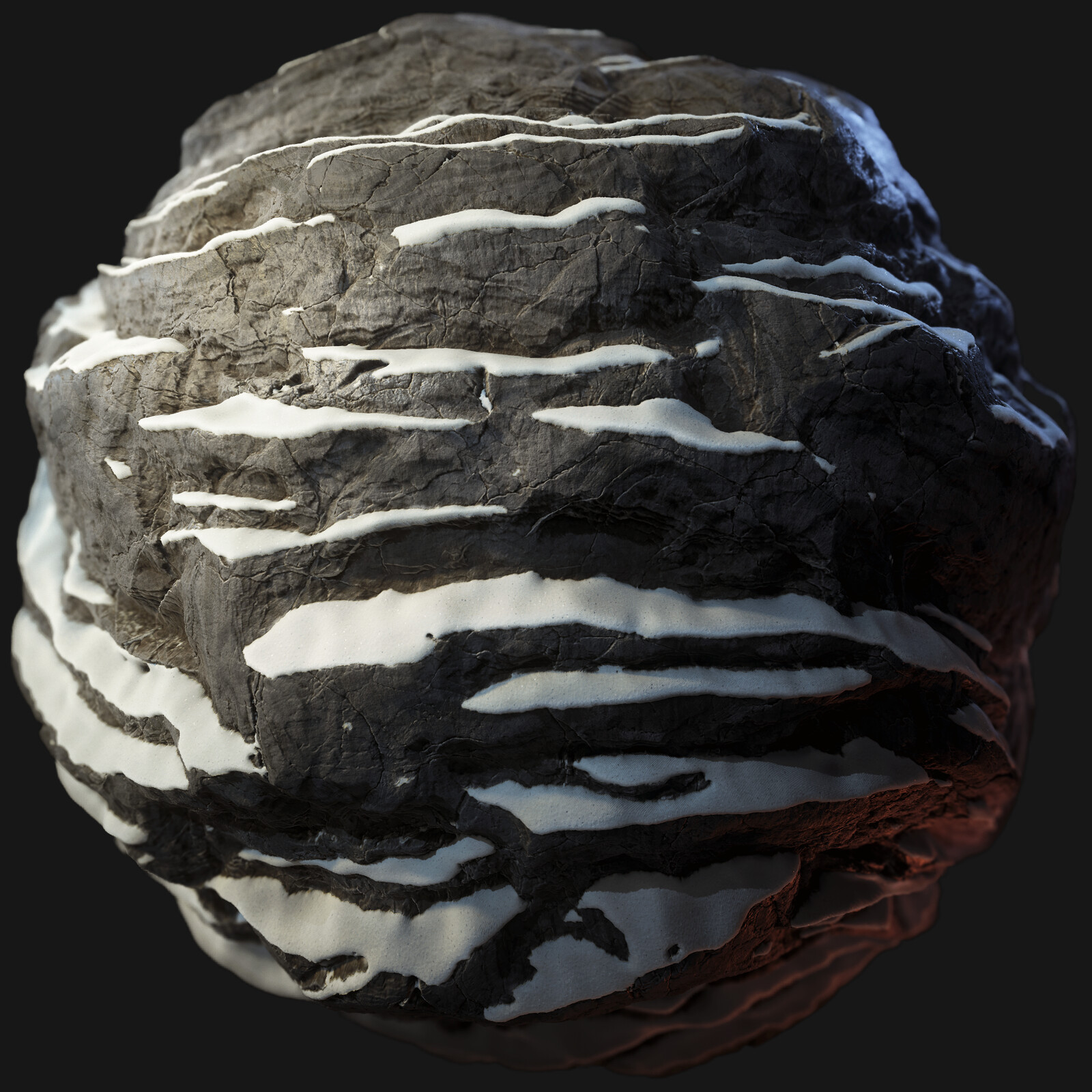 Snowy Cliff