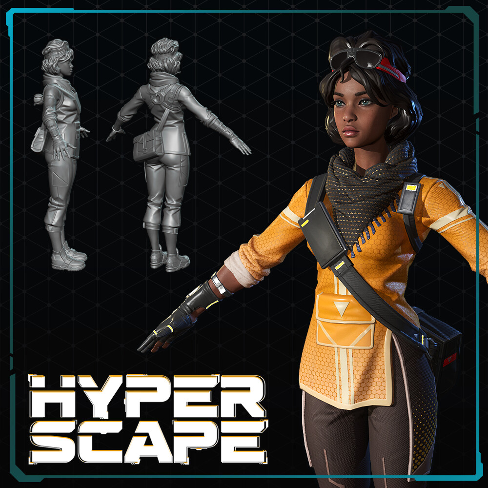 hyper scape characters