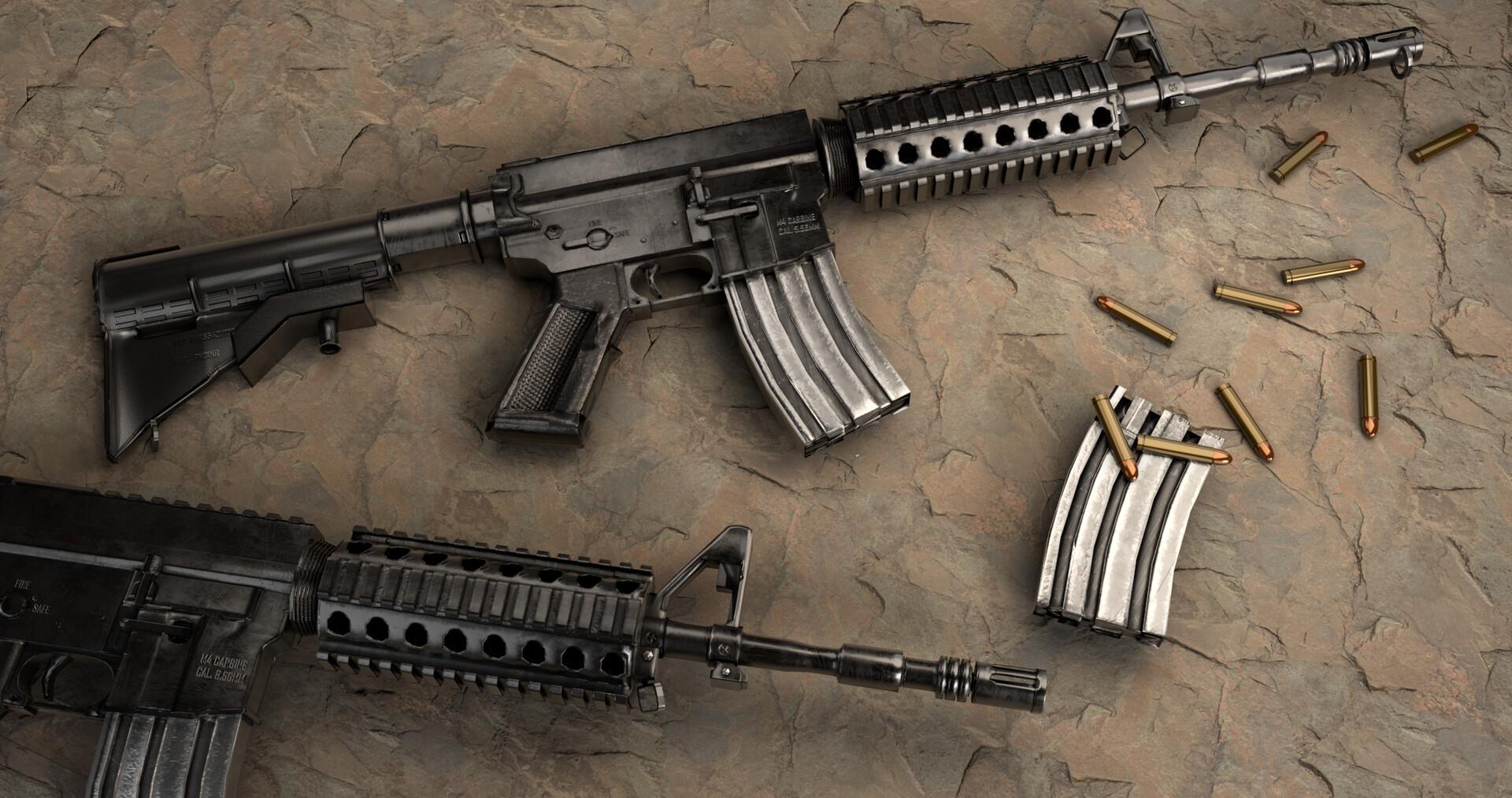 ArtStation - M4A1 Carbine