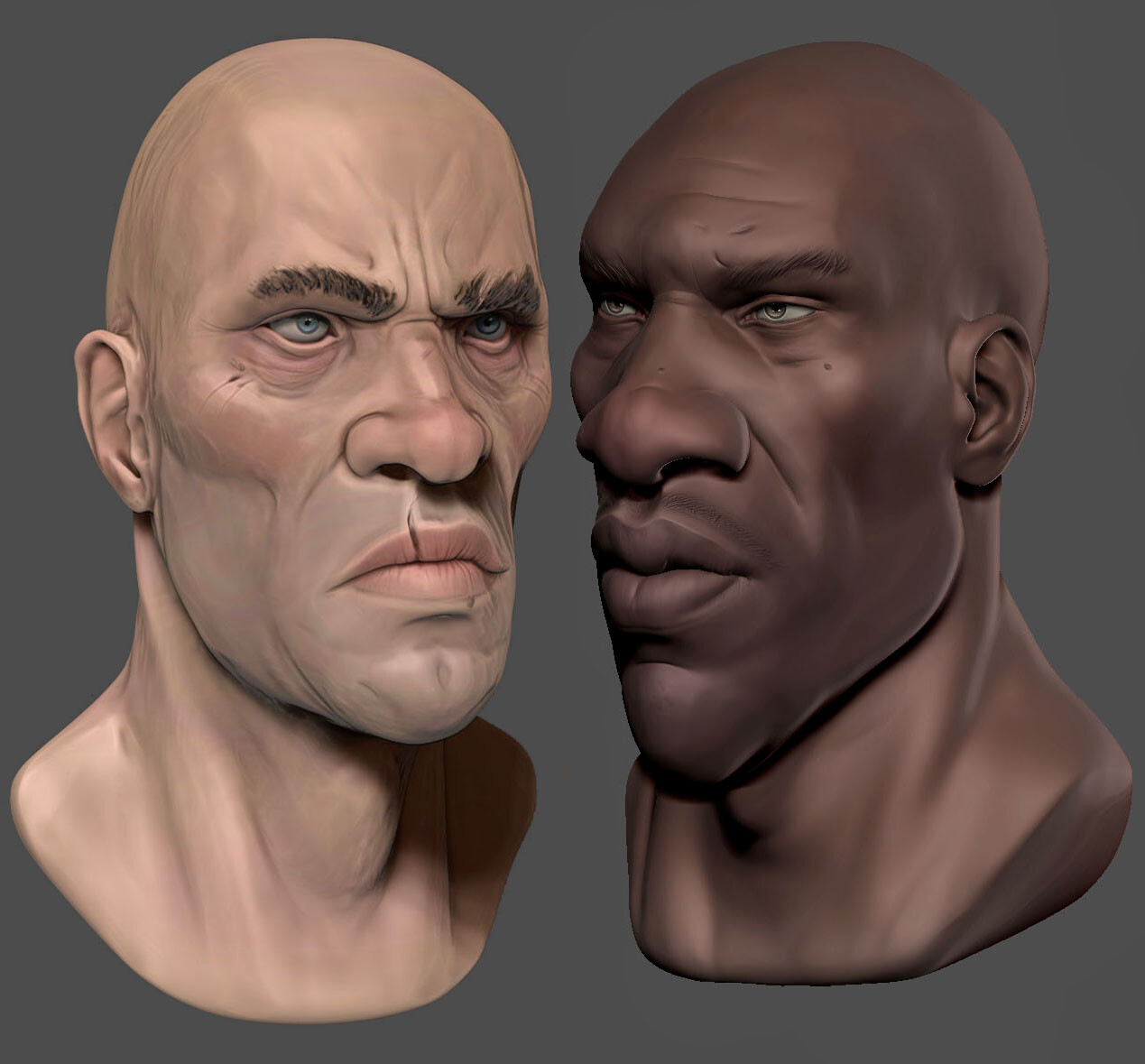 Brink head sketches