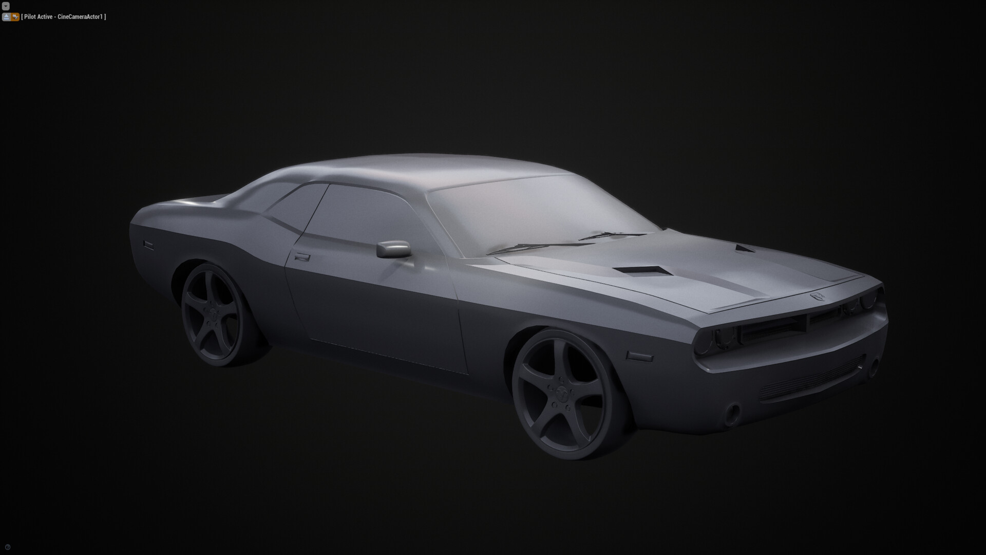 ArtStation - Dodge Challenger 2008