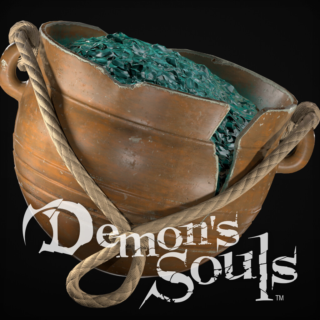 Demon's Souls phosphorescent grains