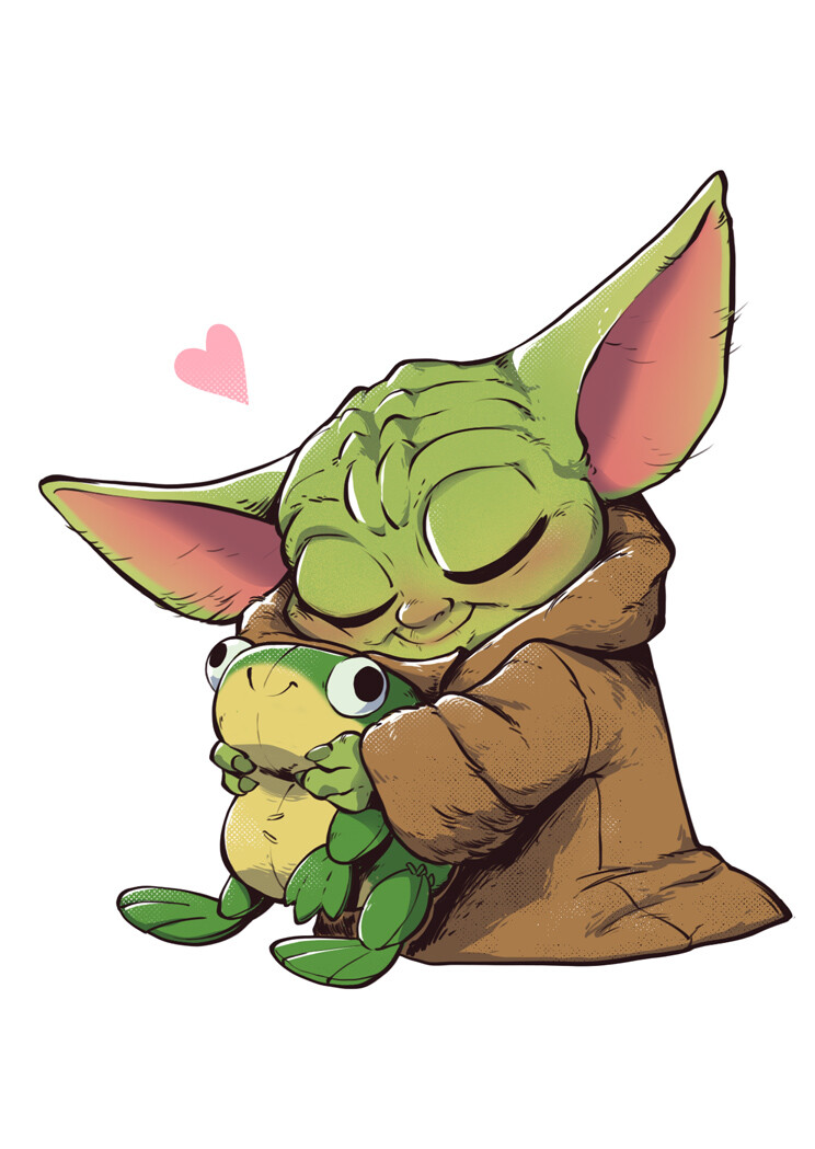 Artstation Baby Yoda Fan Art