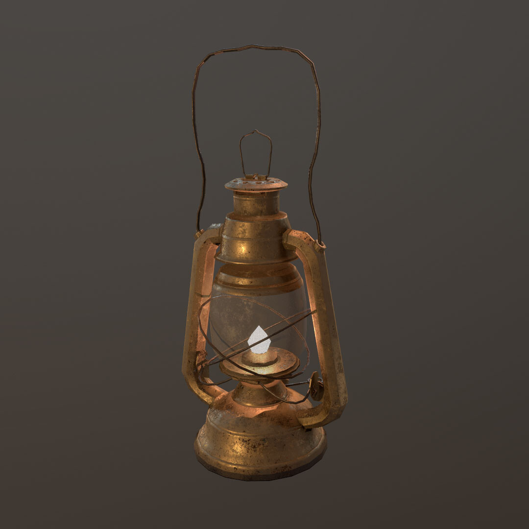 ArtStation THE OIL LAMP   Thuy An Thai Thuy An Thai Done3 