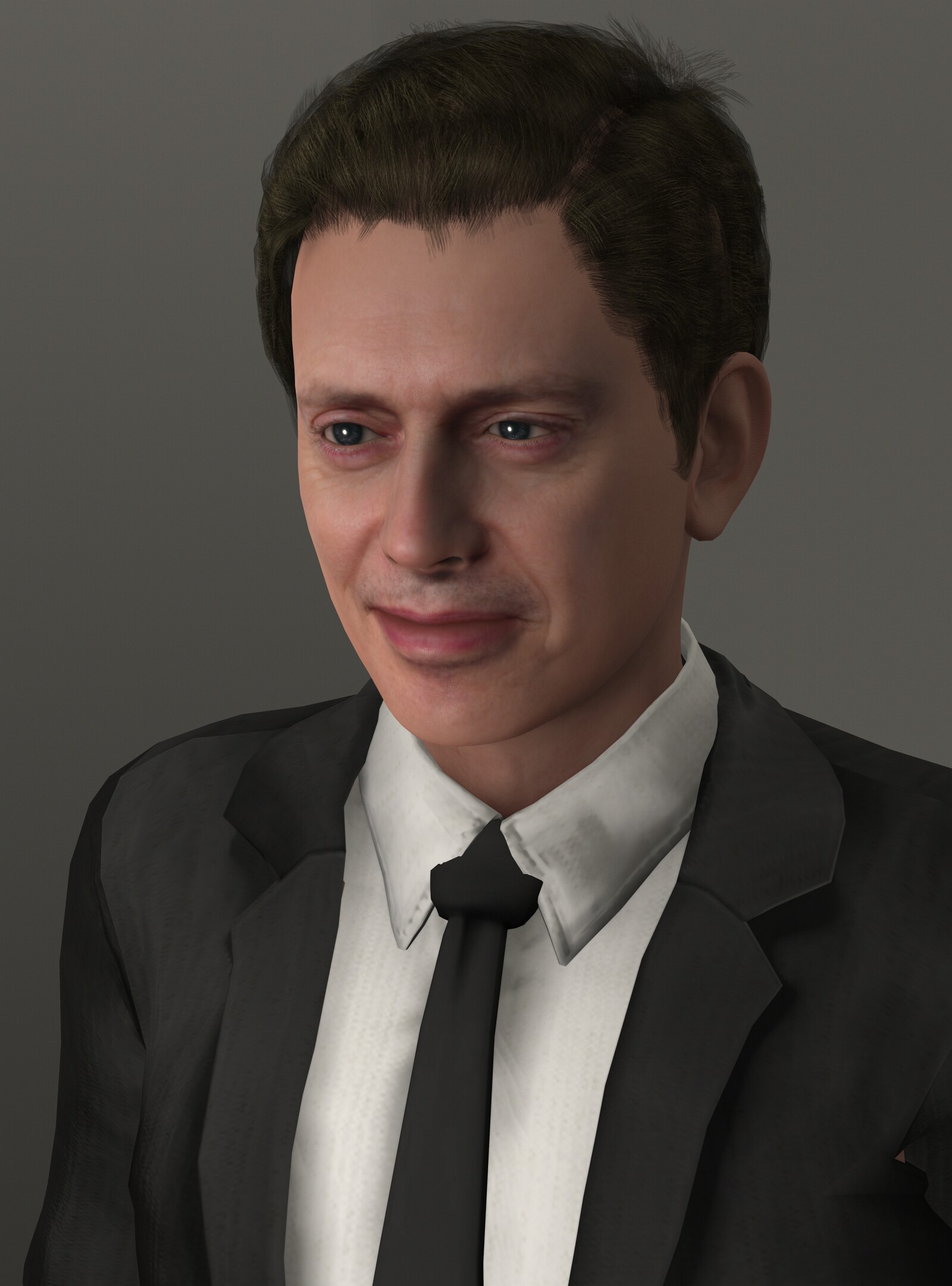 ArtStation Steve Buscemi Reservoir Dogs 3D model