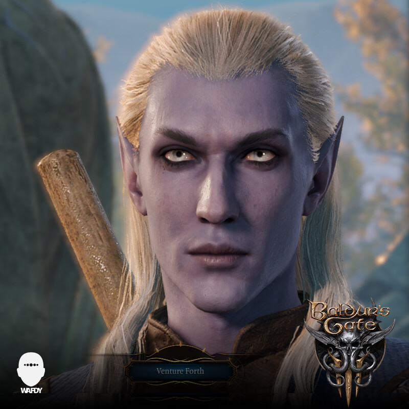 ArtStation - Half-Elf L Baldur's Gate 3