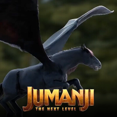 ArtStation - Jumanji The Next Level - Flying Horse Wing Rig