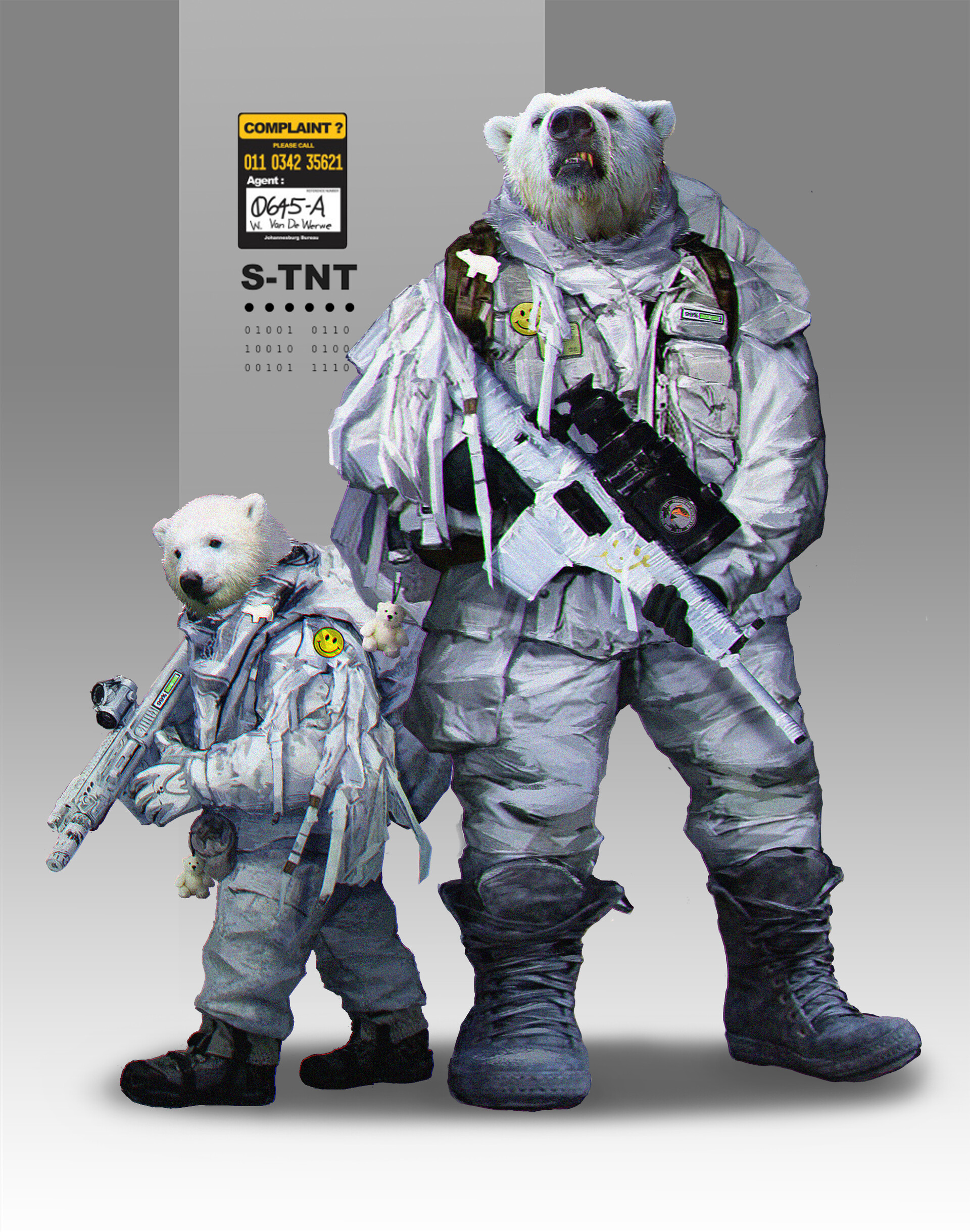 【期間限定！最安値挑戦】 Lin Sail - SOLDIER WINTER BEAR POLAR ウイスキー