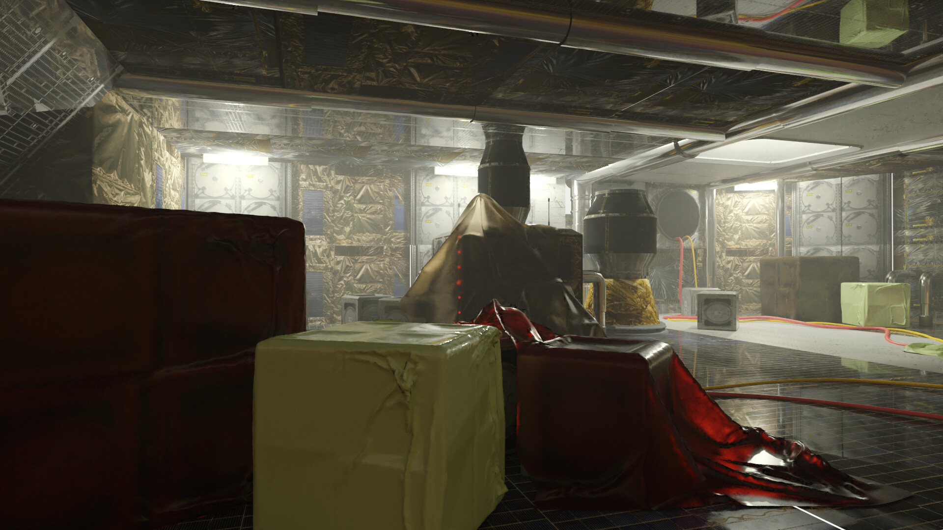 ArtStation Space stationStorage area