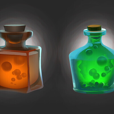 ArtStation - Potions