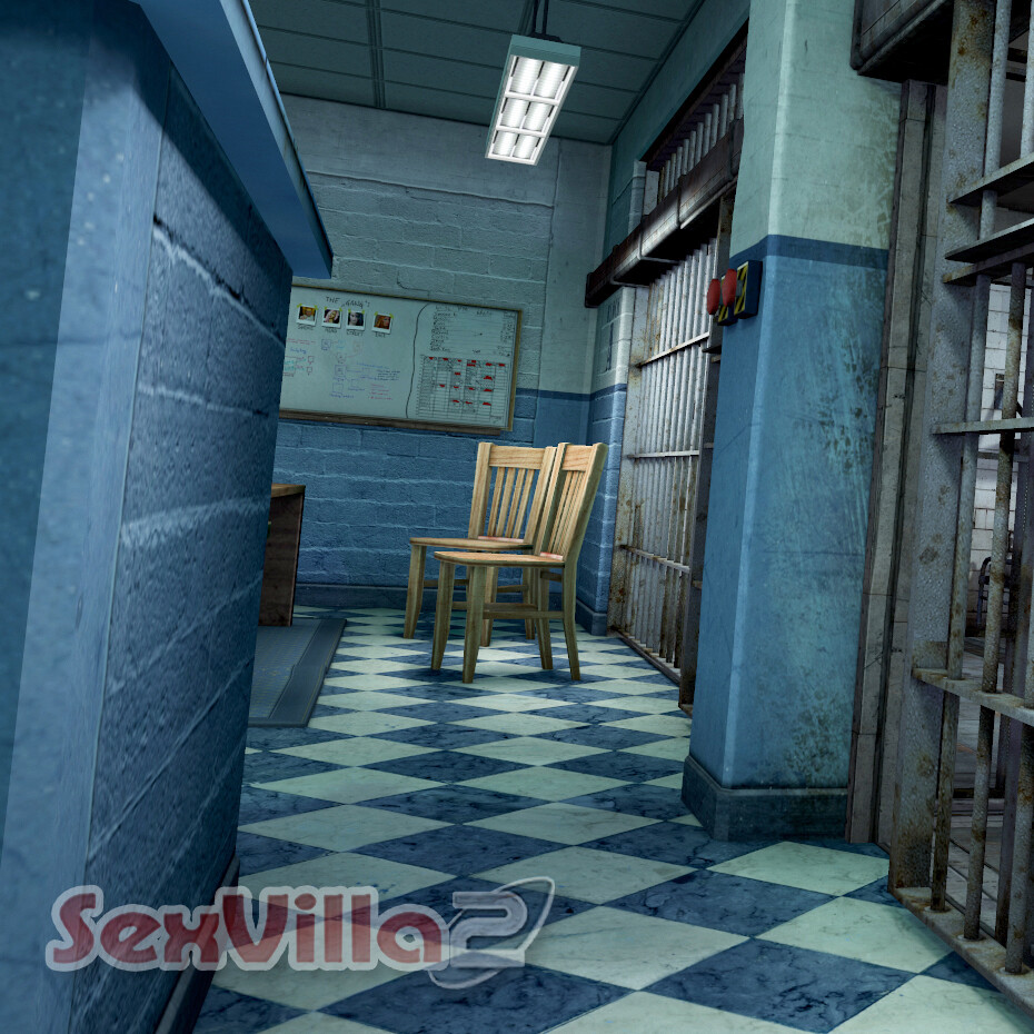 ArtStation - 3D SexVilla2 (2012) - Prison Environment