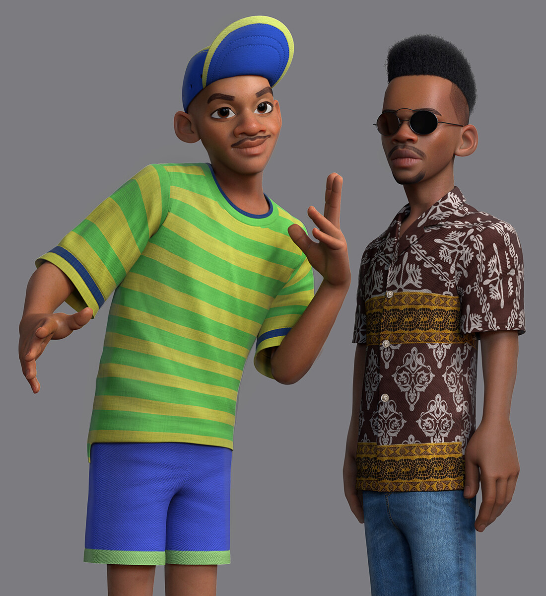 ArtStation - The Fresh Prince and Jazzy Jeff