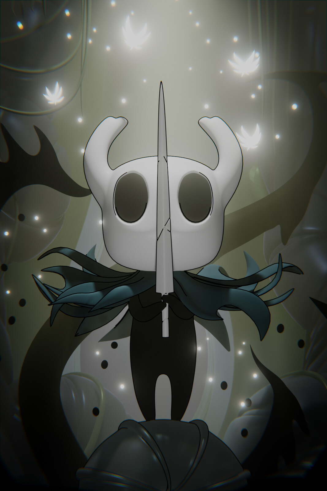 Hollow Knight remake in 3D