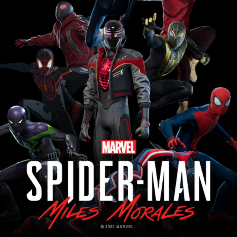 Spider-Man Miles Morales: Suits