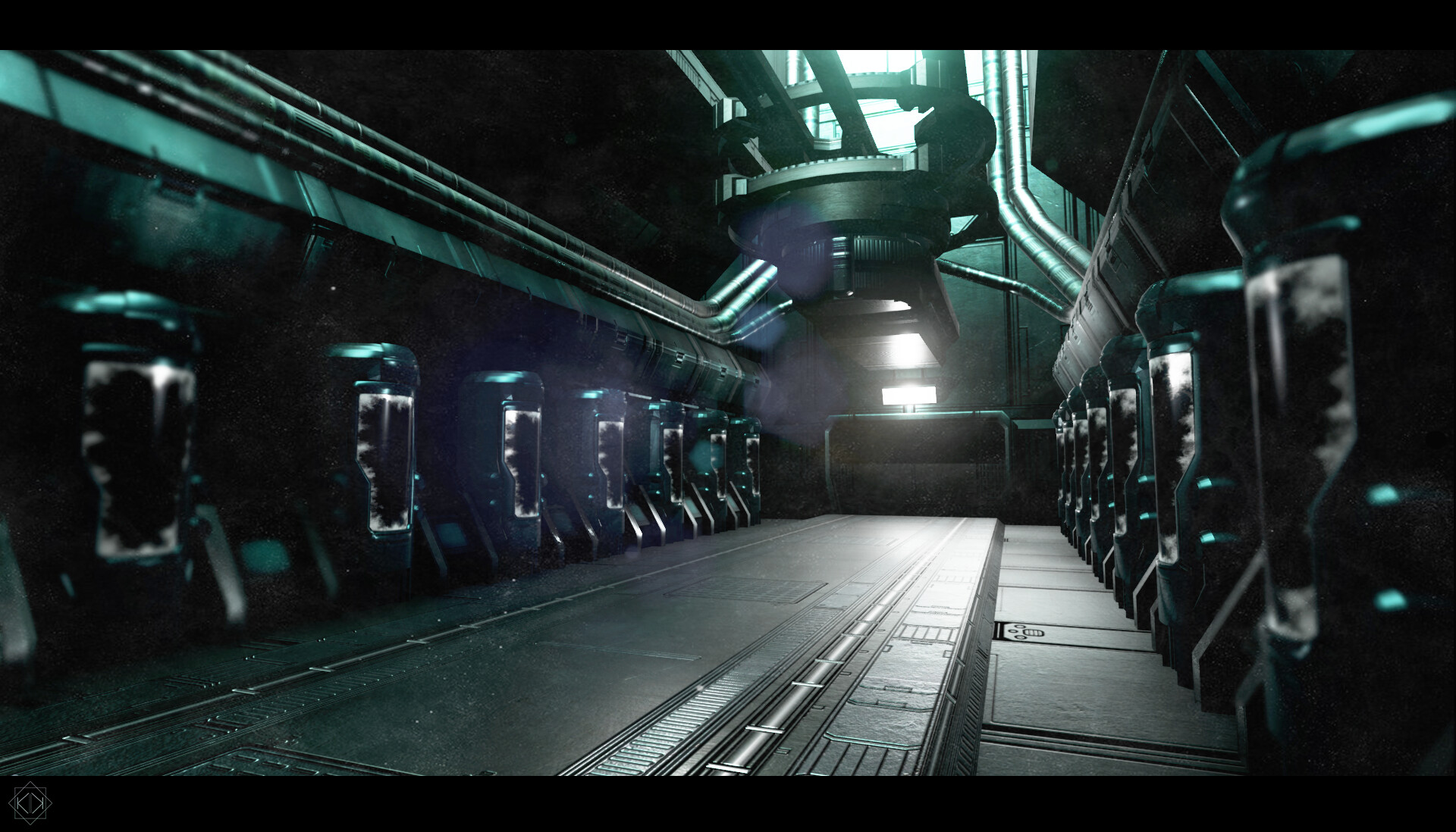 ArtStation - Halo 4 Cryo Room