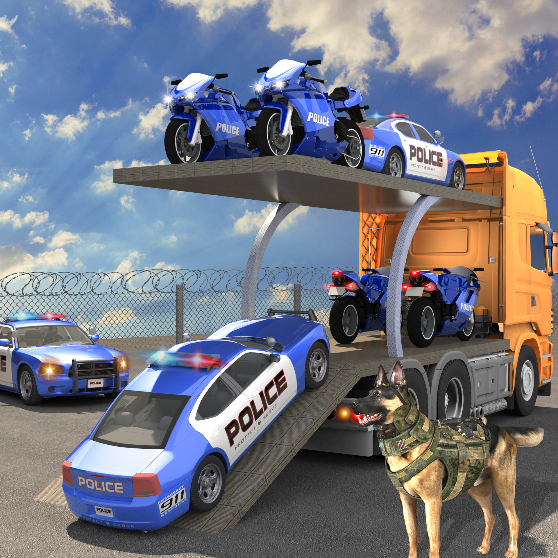 ArtStation - Police Rush Icons