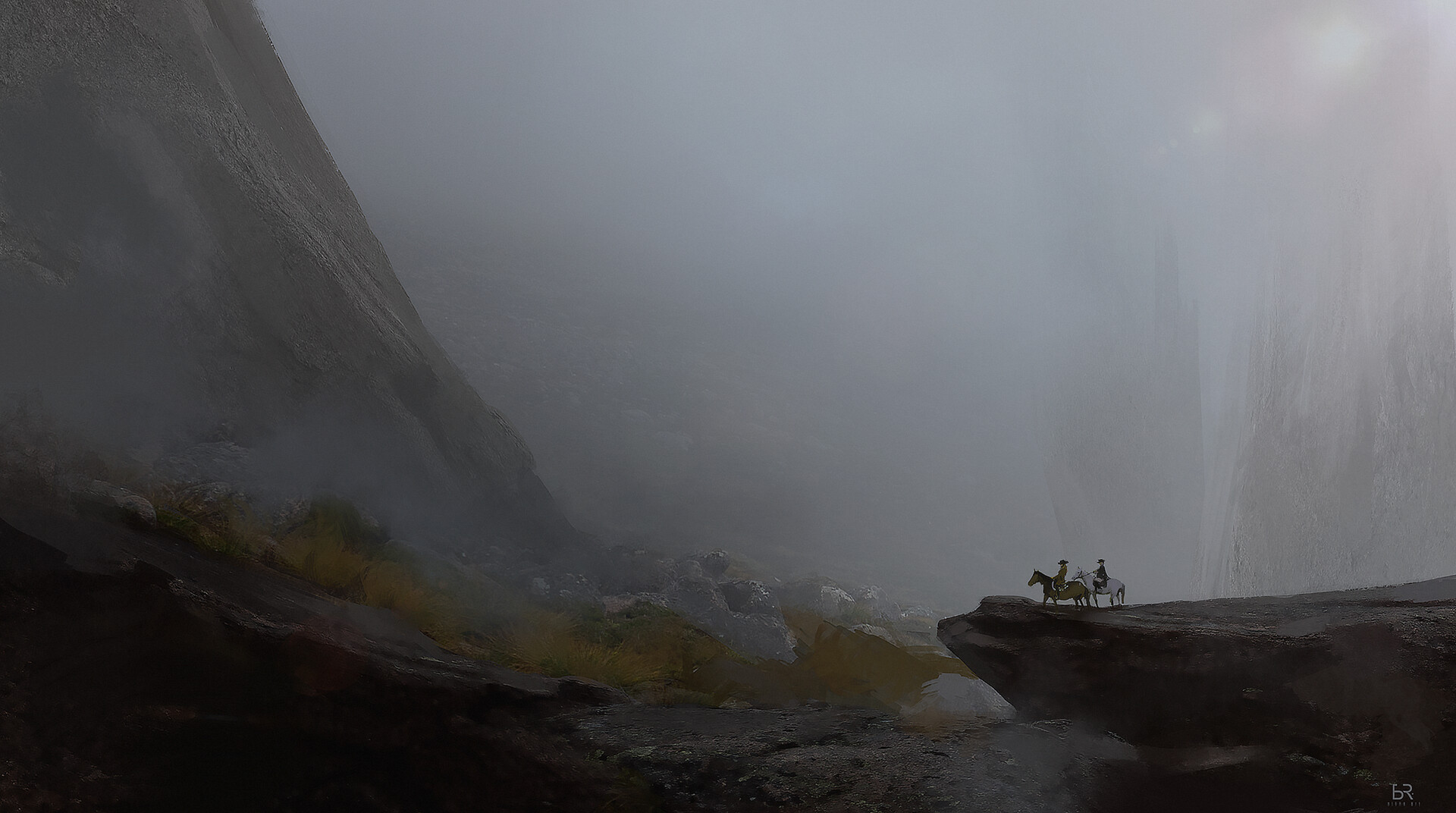 ArtStation - Foggy land