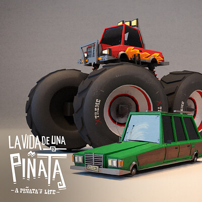 Stylized Vehicles – La Vida de una Piñata
