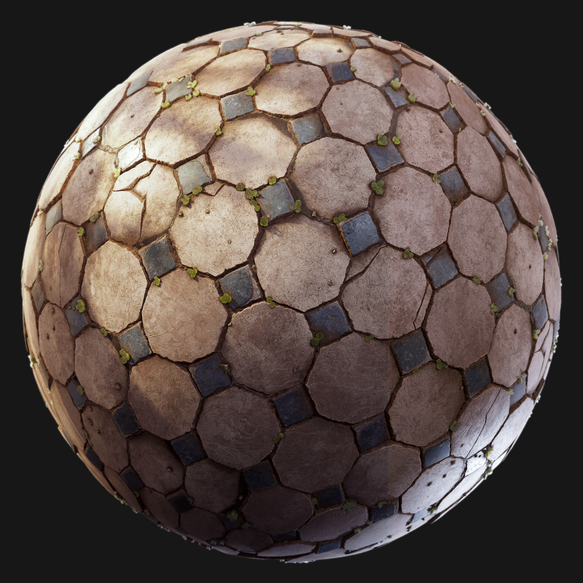 ArtStation - Floor Tiles - Substance Designer