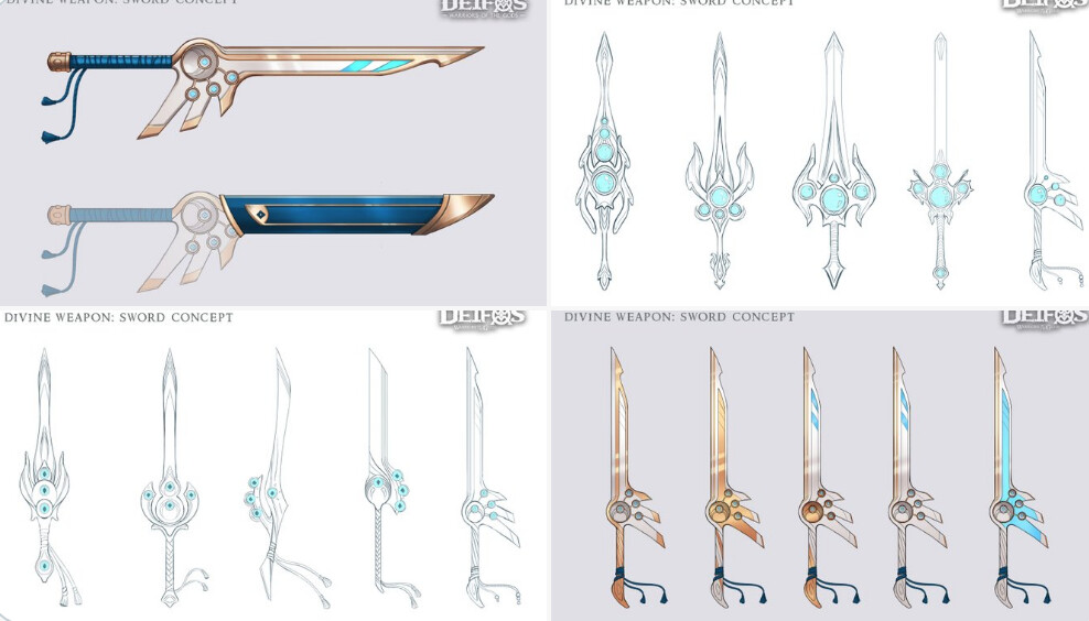 Divine Weapon: Sword Concepts