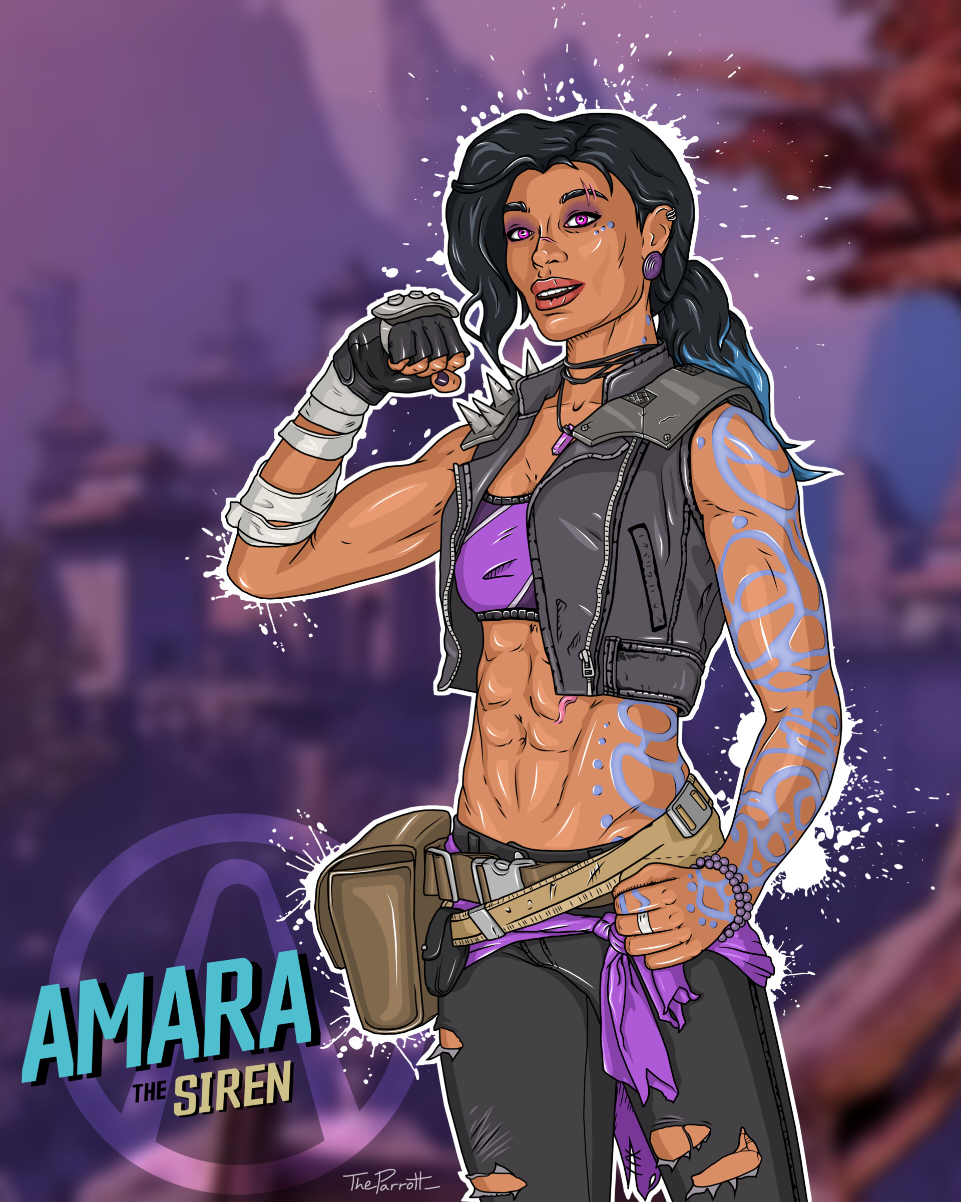 ArtStation - Amara (Borderlands)