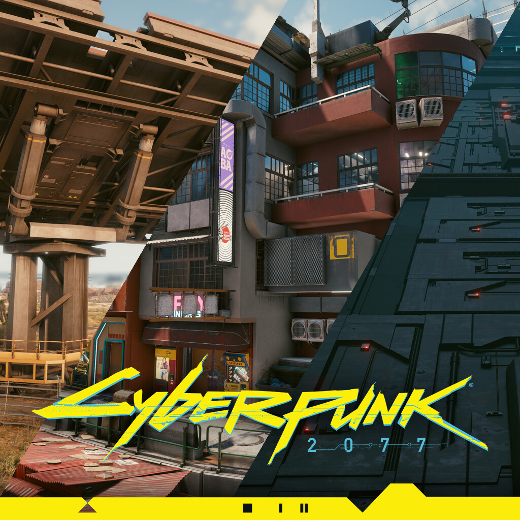 Artstation Cyberpunk 2077 Architecture And Structures