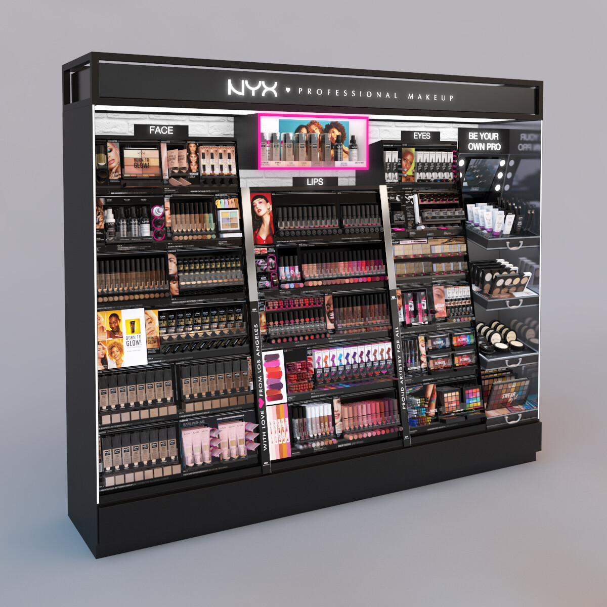 Nils Walpuski - NYX Professional Makeup Wall Unit