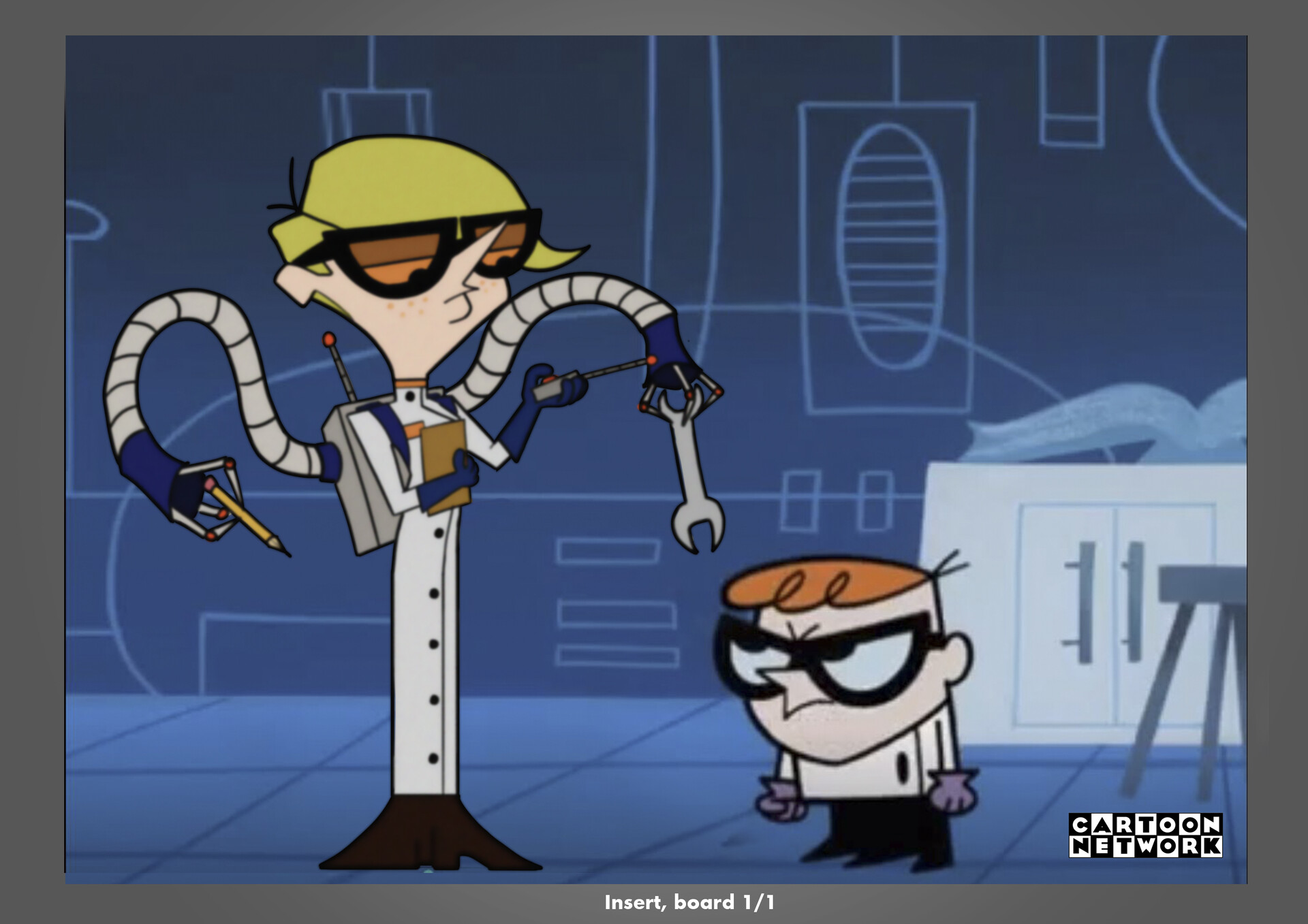 ArtStation A Dexter's laboratory character design