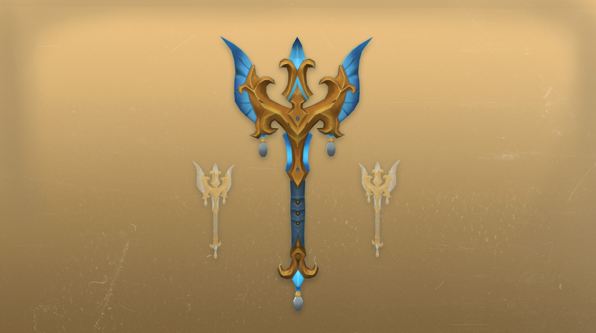 ArtStation - Stylized staff for priest