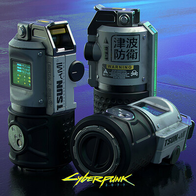 Grenades Original Concepts - Cyberpunk 2077