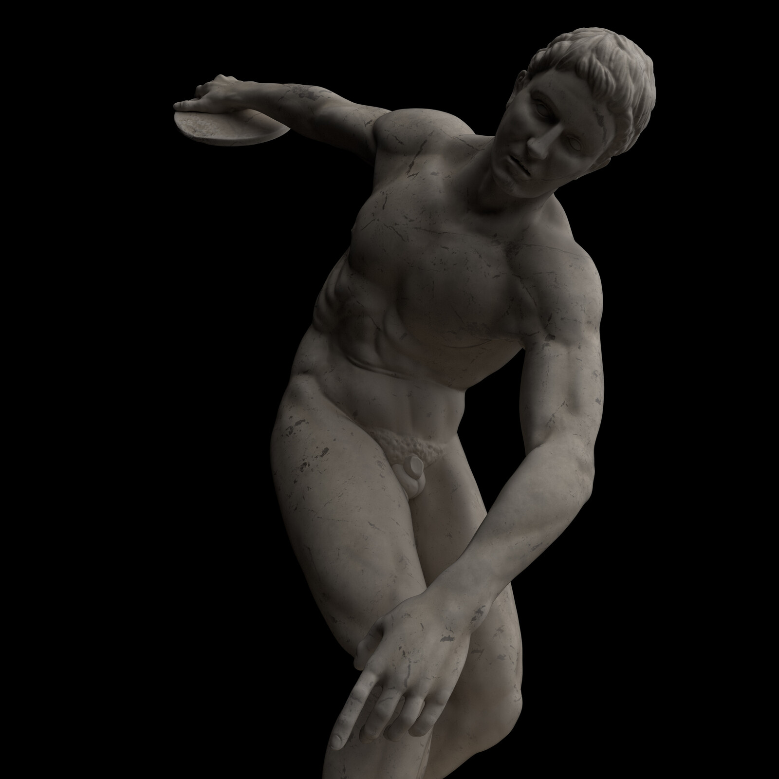 The Discobolus of Myron - Classical Greek Sculpture