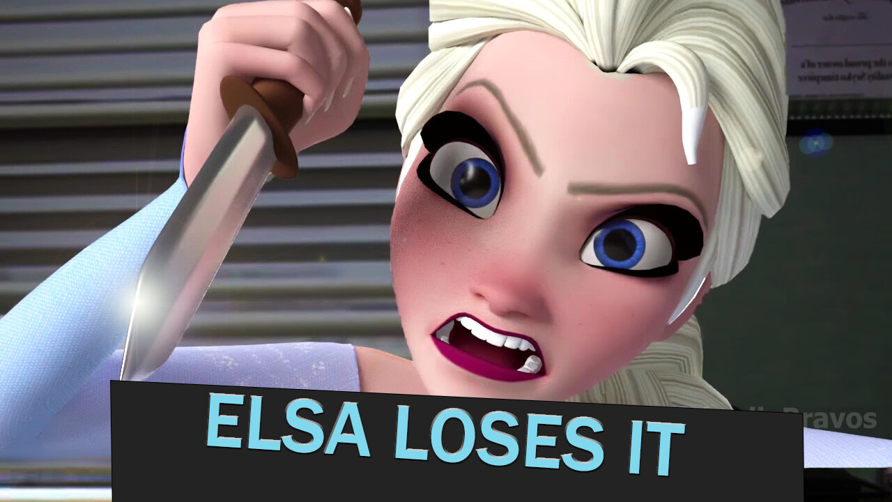 ArtStation Elsa loses it