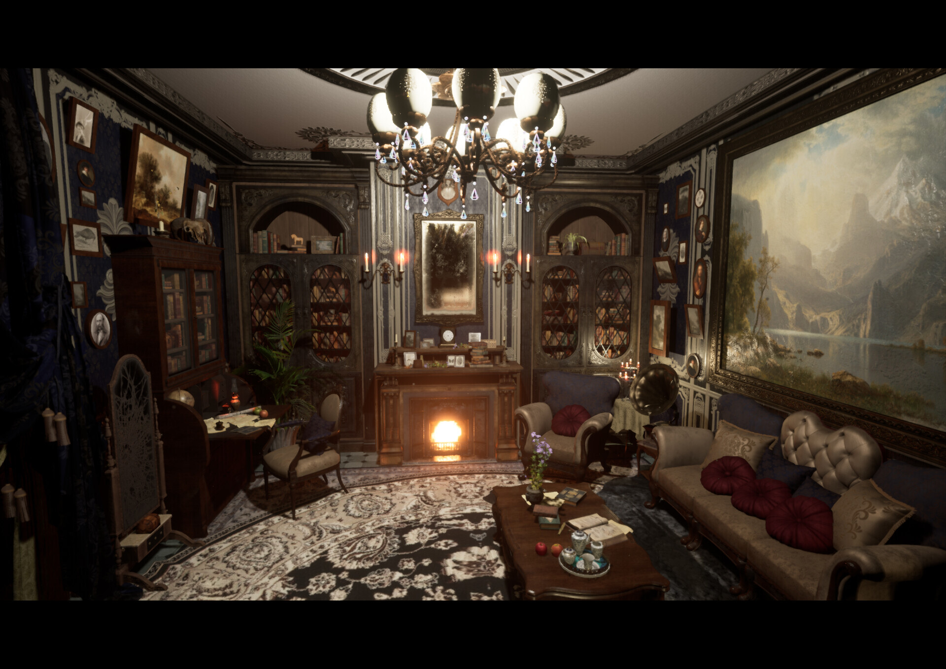 ArtStation - UE4 victorian game environment