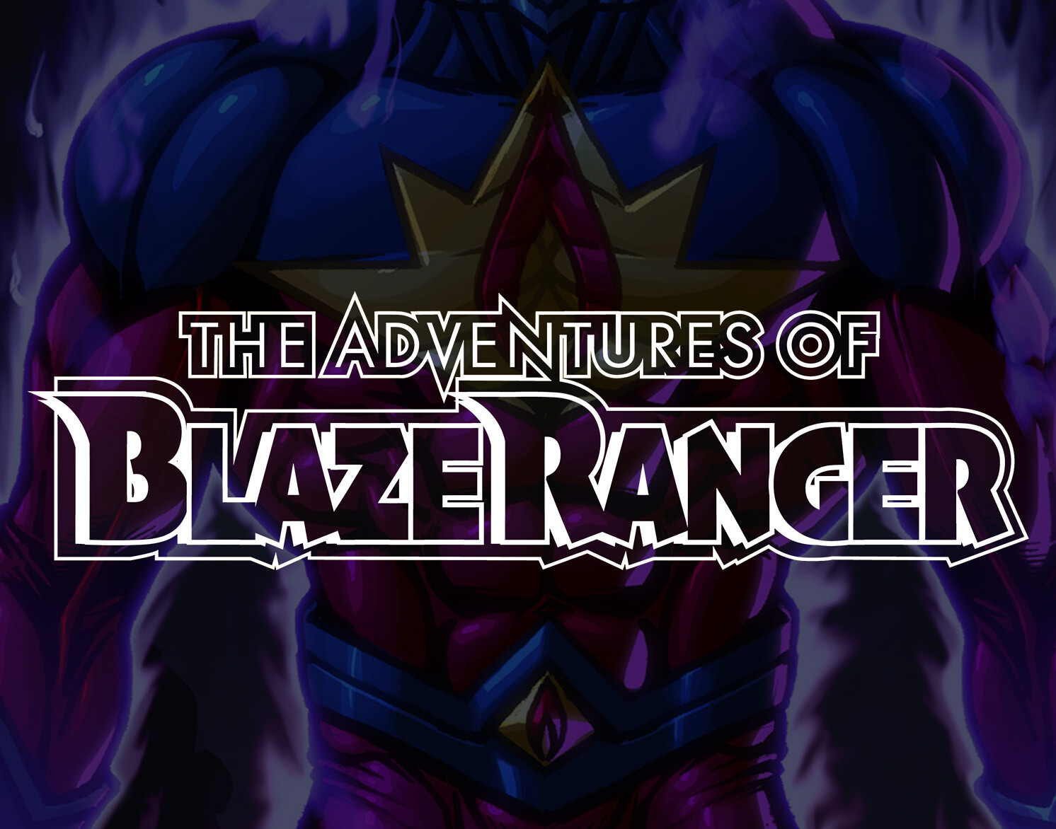 ArtStation - Blaze Ranger Logo Version 2