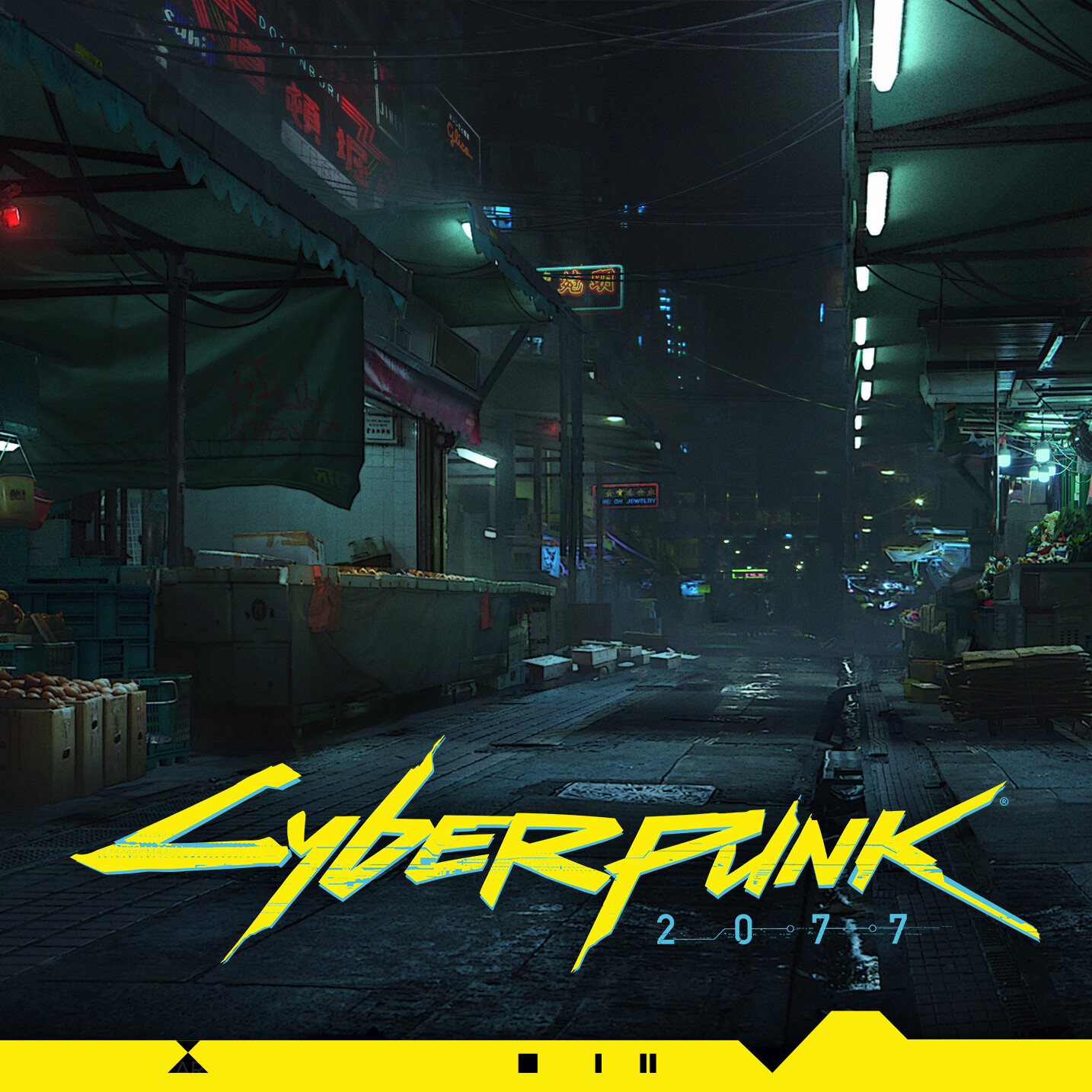 ArtStation - Cyberpunk 2077 | Kabuki market place