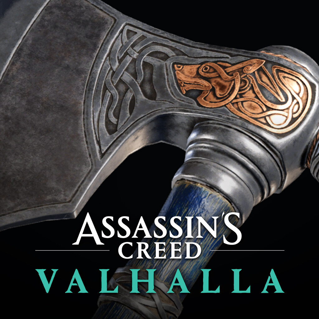 Artstation Assassin S Creed Valhalla Weapon Axe