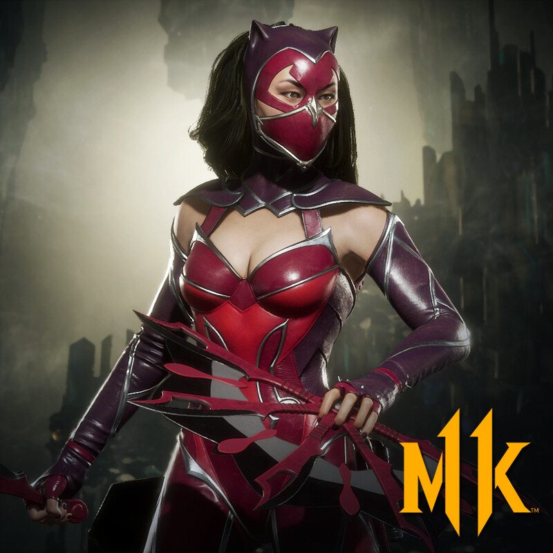 Kitana - Catwoman (Mortal Kombat 11)