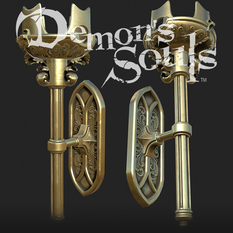Demon's Souls Nexus Brazier Torch