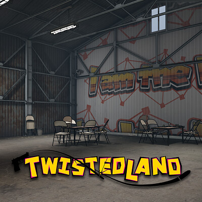 Twistedland VR - Port Map Lobby - Stylized Lighting
