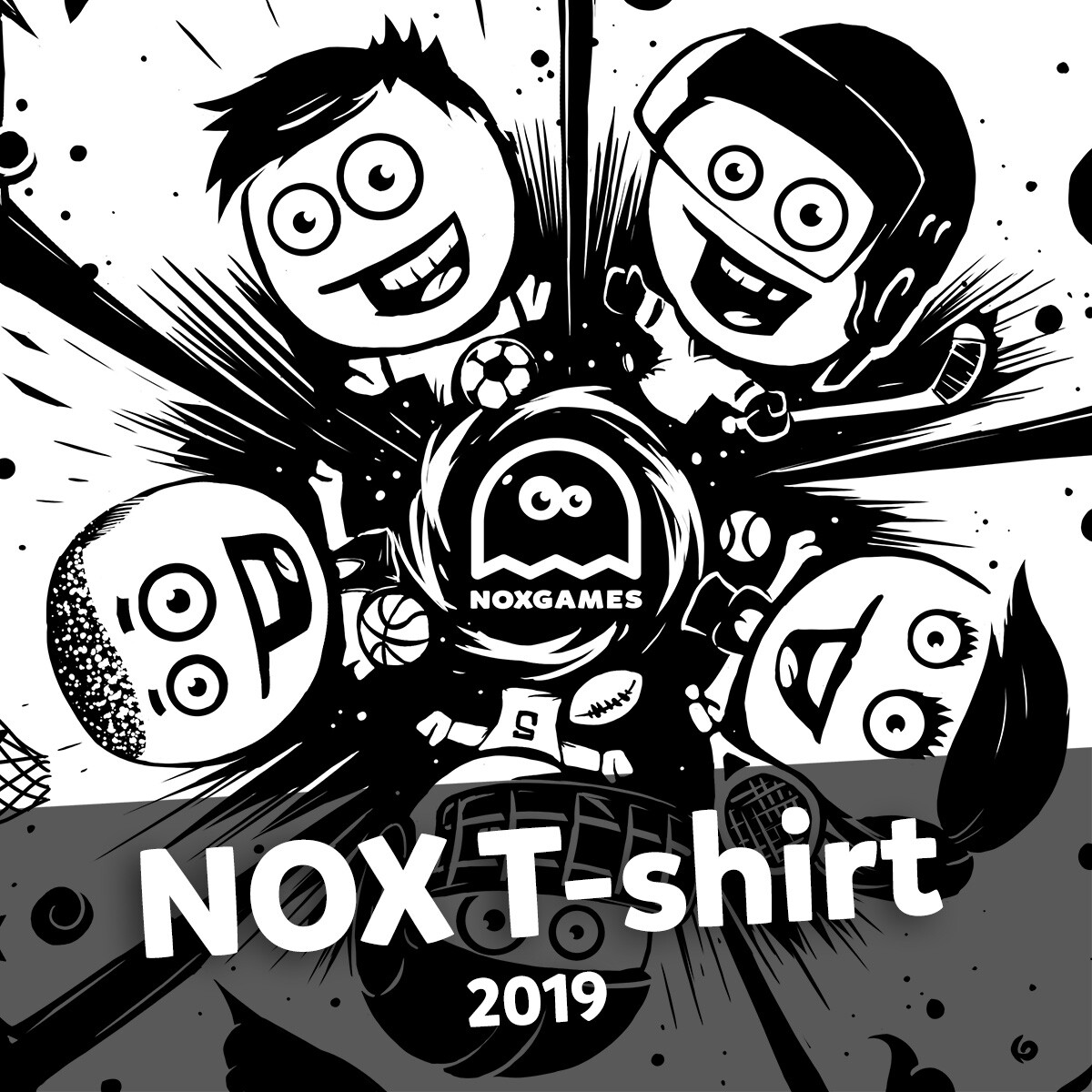 ArtStation - NOXGAMES t-shirt 2019