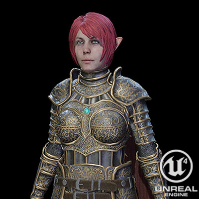 ArtStation - Girl Knight