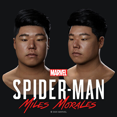 Spider-Man Miles Morales: Ganke Hair